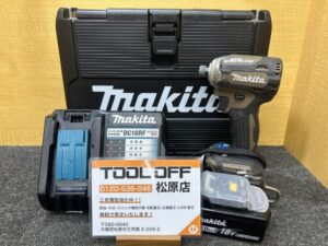 買取実績】マキタ makita 充電式インパクトドライバ 18V TD171DRGX ...