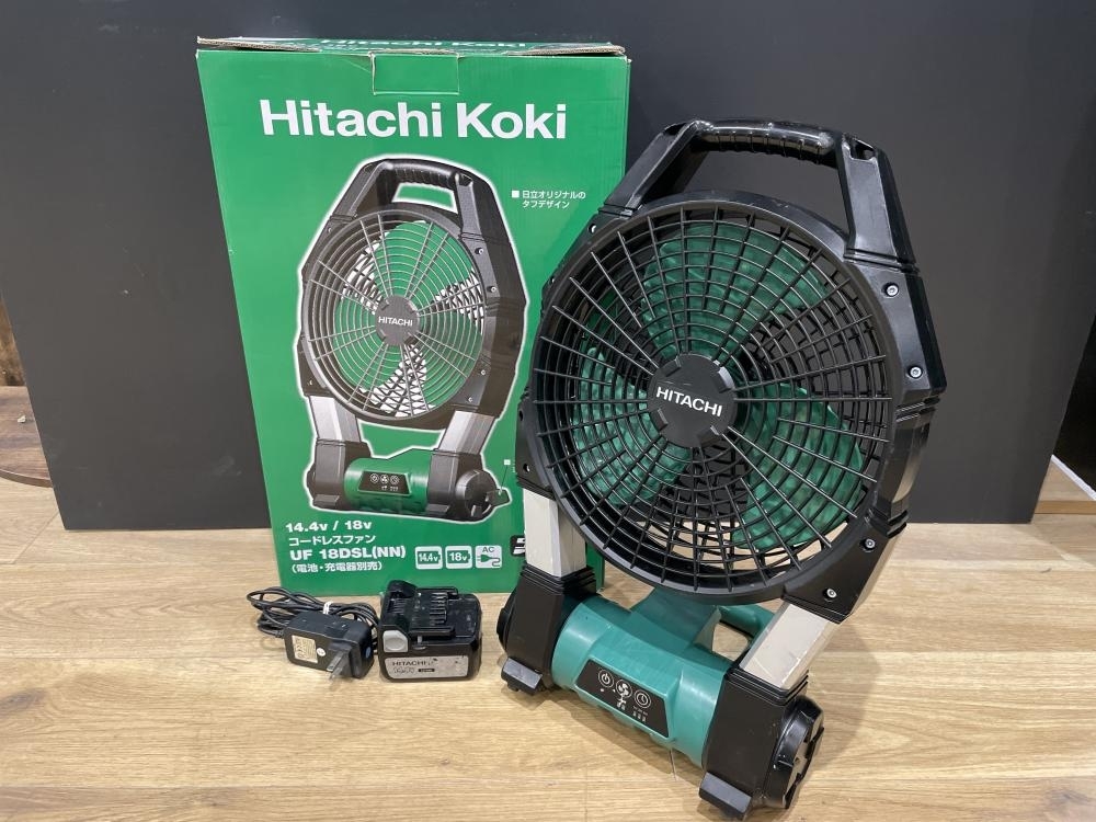 Hitachi Koki コードレスファン UF 18DSAL(NN) コードレスファン：UF18DSAL