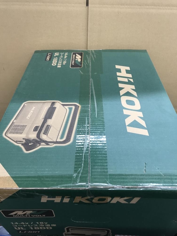 買取実績】HIKOKI ハイコーキ コードレス冷温庫 UL18DD(XMGZ）バッテリ