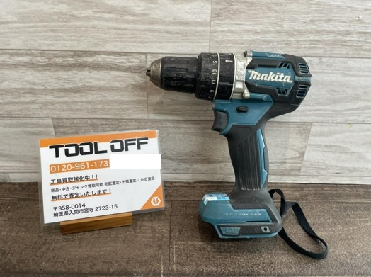 買取実績】マキタ makita 充電式震動ドライバドリル HP484D [東京都