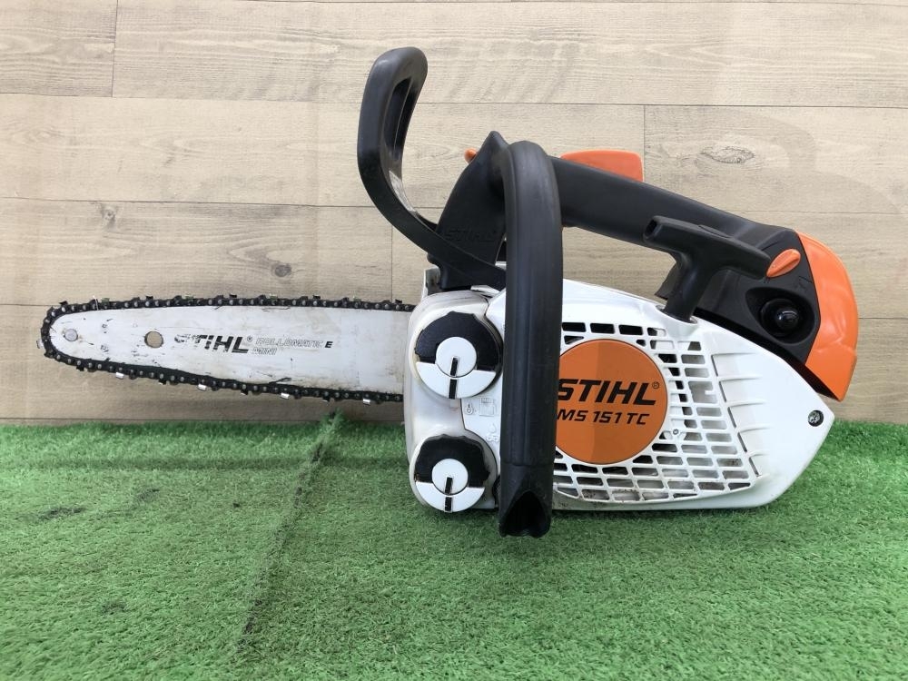 ☆STIHL 2stエンジンチェンソー MS150TC 良品整備品 千葉県より☆スチール - 工具、DIY用品