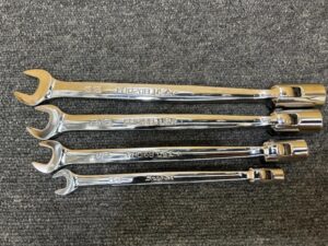 買取実績】スナップオン Snap-on フレックスヘッドコンビネーションレンチ4本セット  FHO20B・FHO18B・FHO16B・FHO12B【大阪府羽曳野市からご来店】松原店