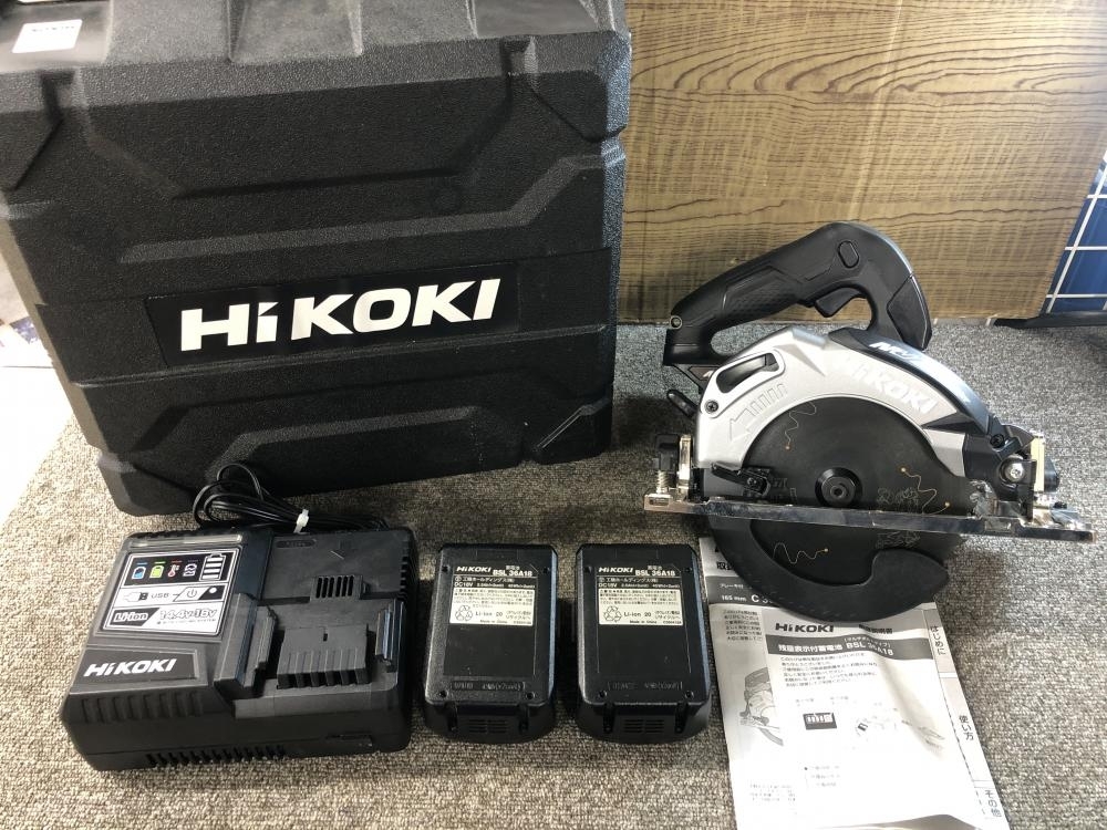 買取実績】 HiKOKI 165mmコードレス丸のこ C3606DA(2XPB) 【東京都 ...