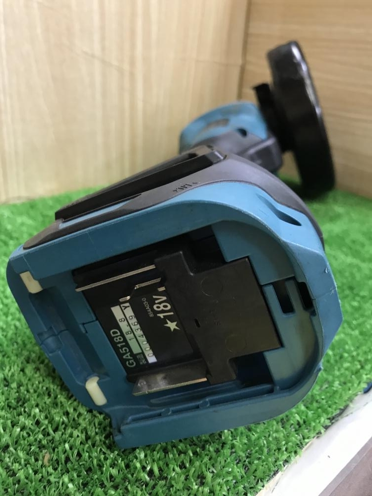 買取実績】makita マキタ 18V125mm充電式ディスクグラインダ GA518D