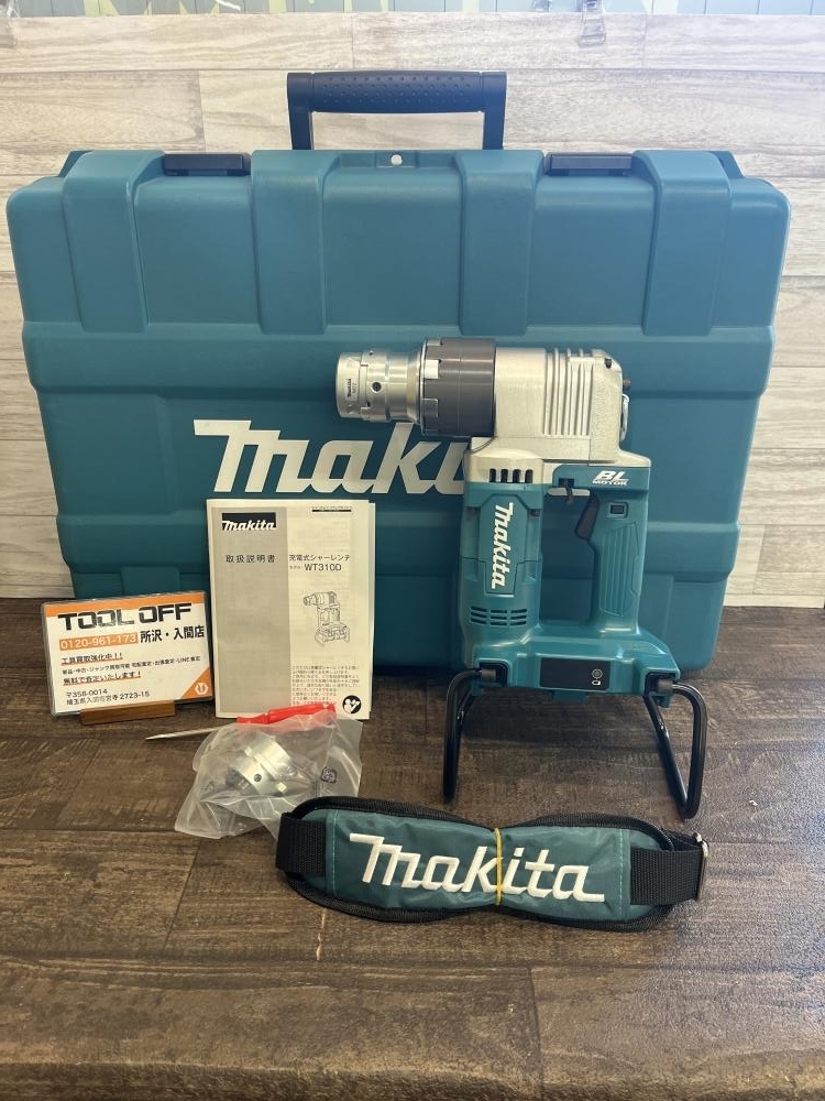 買取実績】マキタ makita 充電式シャーレンチ WT310DZK 本体のみ コマ２個付属［埼玉県所沢市］ 入間店 【買取実績】マキタ makita  充電式シャーレンチ WT310DZK 本体のみ［埼玉県所沢市］ 入間店