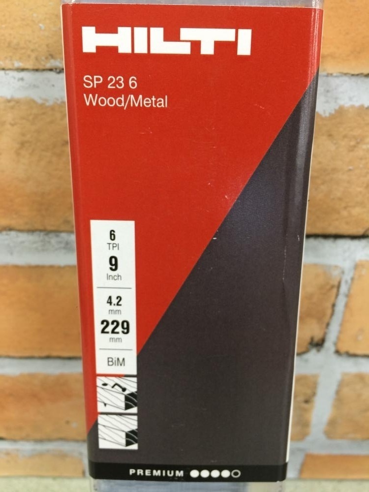 買取実績】HILTI セーバーソーブレード SP23 6 Wood/Metal [東京都立川