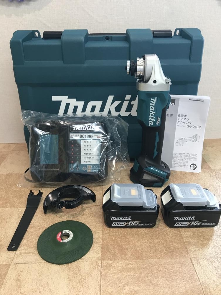 買取実績】マキタ makita 100mm充電式ディスクグラインダ GA404DRGXN ...