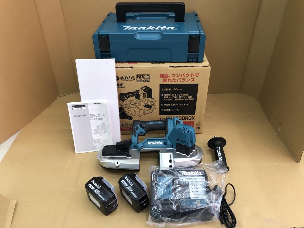 買取実績】マキタ makita 充電式ポータブルバンドソー PB183DRGX [千葉