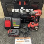 UBERMANN ウーバーマン 充電式インパクトドライバ  18V・2.5Ah2個セット