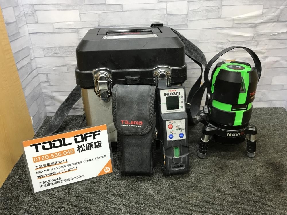 買取実績】タジマ TAJIMA レーザー墨出し器 GEEZAーKYR NAVI ハイ