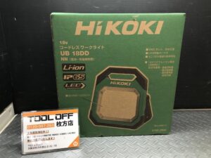 ハイコーキ HiKOKI コードレスワークライト UB18DD(NN) 本体のみ