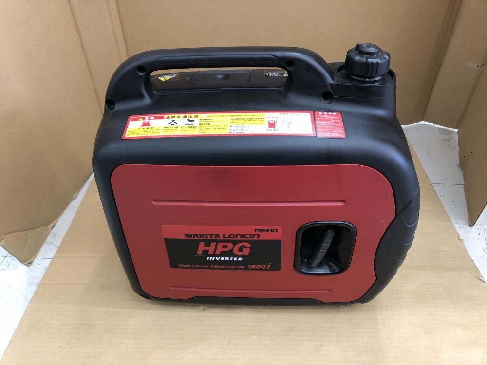 未使用品ワキタインバーターエンジン発電機HPG-1600I