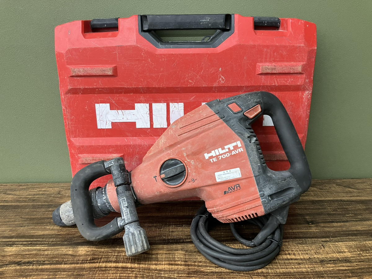 買取実績】HILTI ヒルティ 電動コンクリートハンマー TE700-AVR［宮城県大崎市］仙台南店