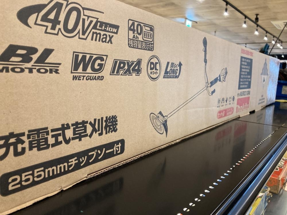 買取実績】マキタ makita 充電式草刈機 刈払機 40Vmax MUR001GRM［栃木県小山市］ツールオフ上尾店