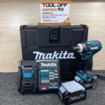 makita マキタ 40Vmax充電式インパクトレンチ　40V/2.5Ahバッテリ×2 充電器×1