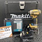 マキタ makita 充電式インパクトドライバ バッテリ×2(25回充電過負荷15％／33回充電)充電器付