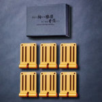 KNICKS アルミ総削り出しベルトループ 6枚入りBOXセット(ゴールド) ALU-15-6-GO