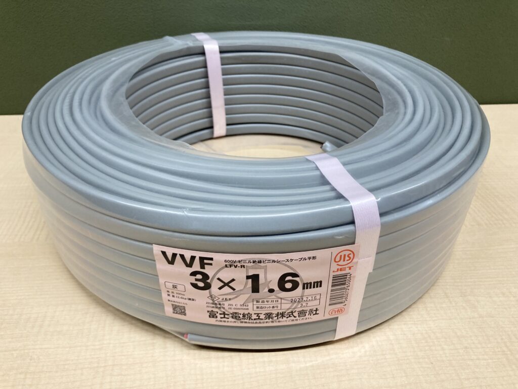 3×1.6mm 100mの画像