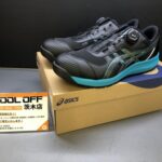 asics 安全靴 28cm BLACK GUNMETAL