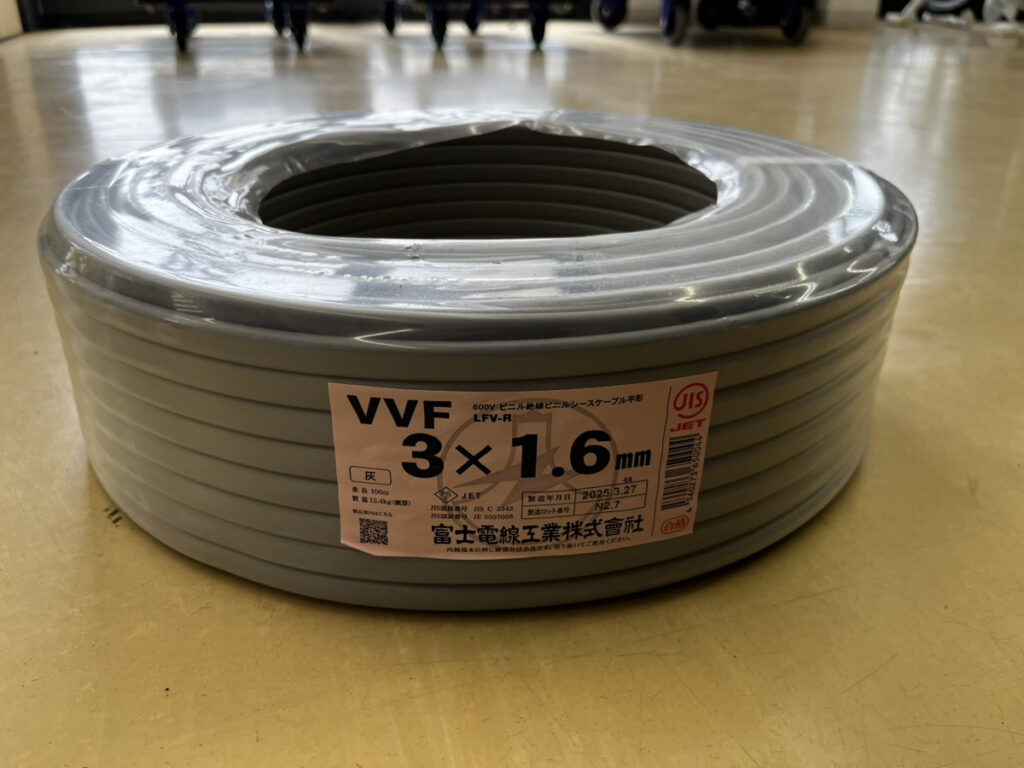 3×1.6mm 100mの画像