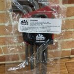 MACTOOLS 9Pc　メトリックL型ボールヘックスキーレンチセット