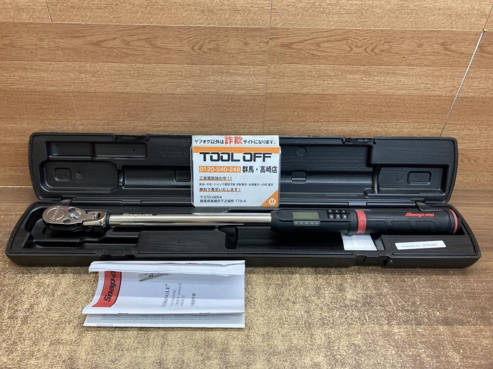 スナップオン Snap-on デジタルトルクレンチ ATECH3F250BN 未校正