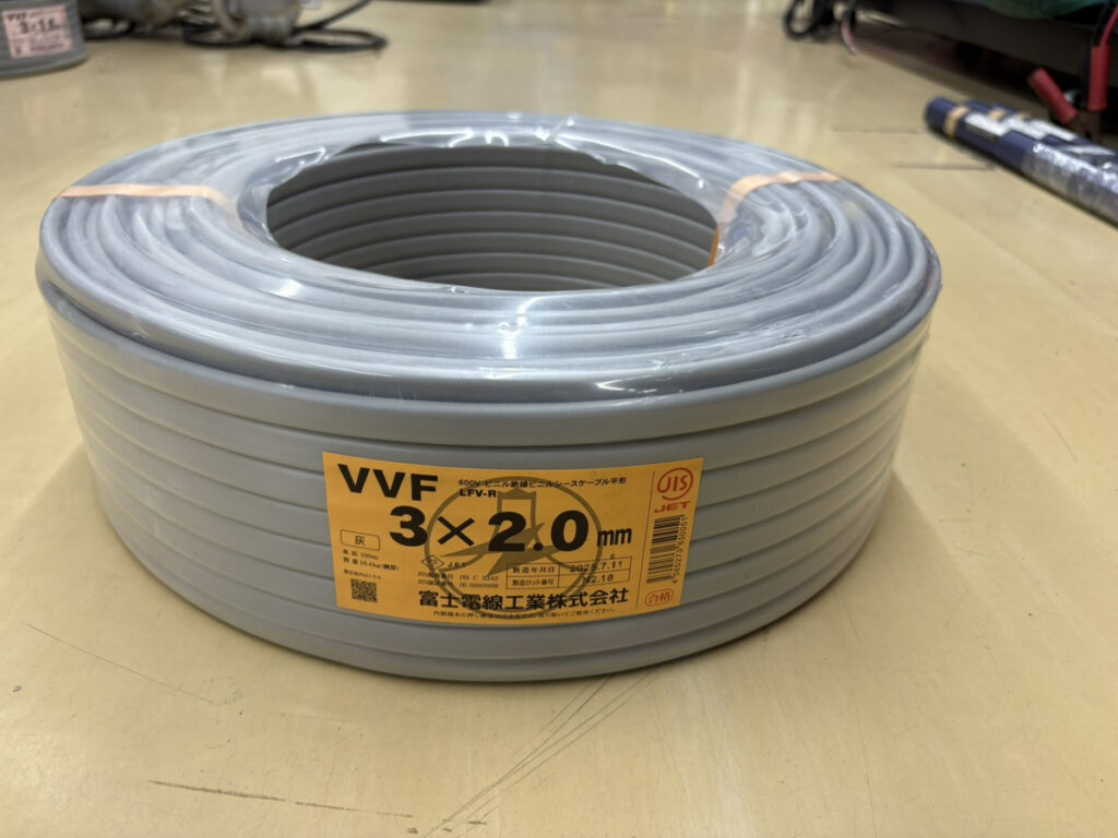 3×2.0mm 100mの画像