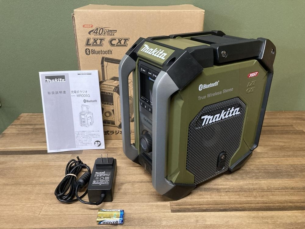 マキタ MR005GZO 充電式ラジオ【市川行徳店】【店頭取引限定】【中古美