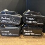 マキタ makita 18V6Ahバッテリー4個セット 不動
