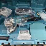 マキタ makita/180mm充電式ディスクグラインダ 40Vmax/40V4.0Ahバッテリー×2、充電器付 ﾊﾟﾄﾞﾙｽｲｯﾁ