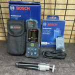 ボッシュ BOSCH/レーザー距離計 グリーンレーザー/通電確認済/BA3.7V1.0AhAバッテリ付属