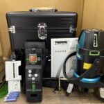 充電式屋内・屋外兼用追尾墨出し器