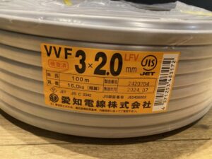 3×2.0　黒白赤 100mの画像3