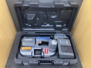 アサダ　ASADA　充電式バンドソー+バッテリー×2+充電器　H60ECOの画像1