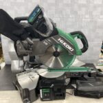 ハイコーキ 305㎜コードレス卓上スライドマルノコ