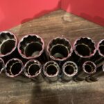 スナップオン 1/2ディープソケット12角12本セット