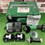 ハイコーキ　100㎜コードレスディスクグラインダ 