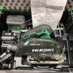 HiKOKI ハイコーキ 10.8V125mmコードレス集じん丸のこ バッテリ2個　充電器付き