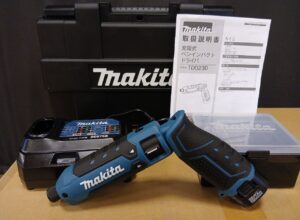 マキタの人気商品が10年ぶりにリニューアル( ﾟДﾟ)　充電式ペンインパクトドライバ　TD023D