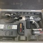 Panasonic パナソニック 充電圧着工具 14.4V ケーブルカッター+バッテリー×2+充電器+付属品付