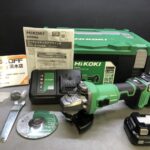ハイコーキ HIKOKI 100mmコードレスディスクグラインダ 