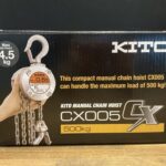 0.5tチェーンブロック