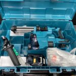 makita マキタ 18mm充電式ハンマドリル 本体+集じんシステム+バッテリー(5回充電)+ケース