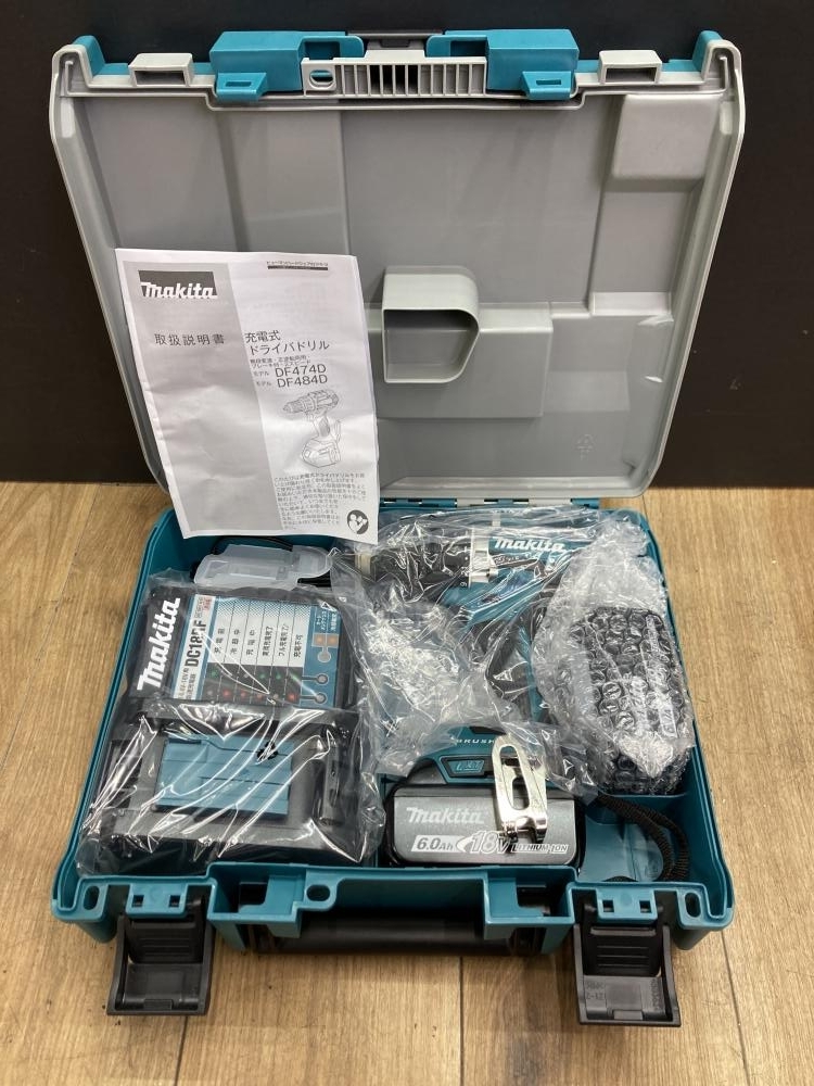 買取実績】makita マキタ 充電式ドライバドリル DF484DRGX【大阪府箕面