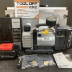 タスコ　TASCO 充電式真空ポンプ+バッテリー×2+充電器  18V 5.0Ahバッテリー×2
