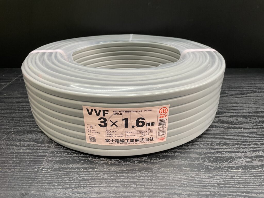 3×1.6mm 100mの画像