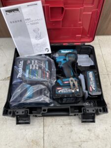 makita マキタ 40Vmax充電式インパクトドライバ 2.5Ahバッテリ2個 充電器付属