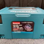  makita マキタ 18V 125mm充電式防じんマルノコ  6.0Ahバッテリ2個・急速充電器・ケース付