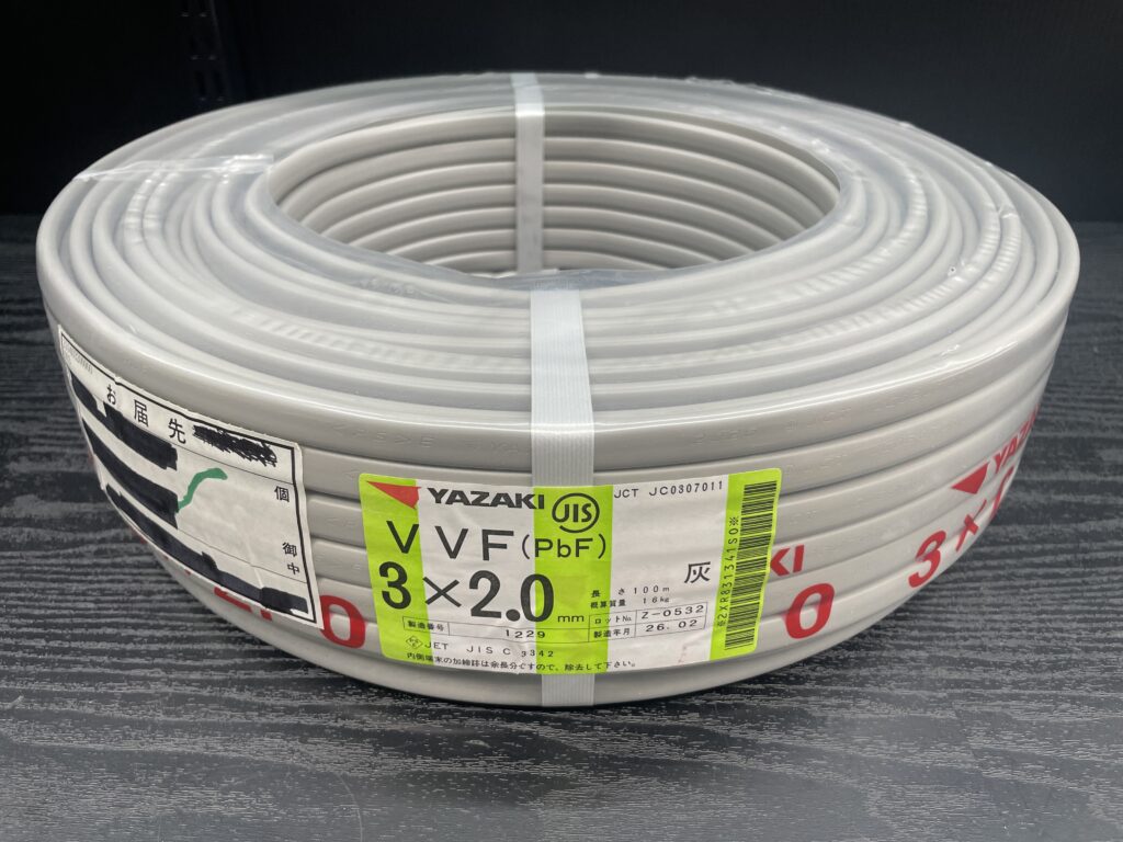 3×2.0mm 100mの画像